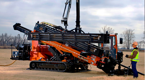 Бестраншейная прокладка канализации ГНБ бурение